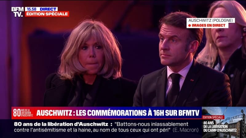 Emmanuel Macron est arrivé à Auschwitz pour les commémorations des 80 ans de la libération du camp