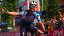 Julian Alaphilippe, vainqueur de la 12e étape du Giro, le 16/05/2024