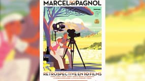 L'affiche de la rétrospective Marcel Pagnol, organisée à partir du 24 juillet 2024. 
