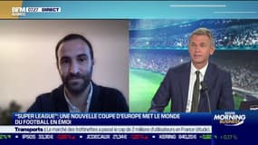 Jérémy Moulard (Docteur en Management du Sport Professionnel): cette ligue fermée "est difficilement réalisable. C'est un moyen de pression (des clubs) vis-à-vis de l'UEFA pour avoir une plus grande part de gâteau à terme"