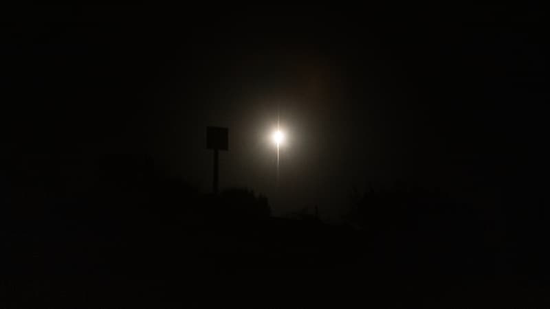 Décollage de la fusée privée espagnole Miura-1, depuis l'Andalousie, le 7 octobre 2023.