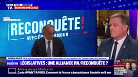 Louis Aliot, maire RN de Perpignan: "Éric Zemmour a une conception assez particulière du rassemblement" 