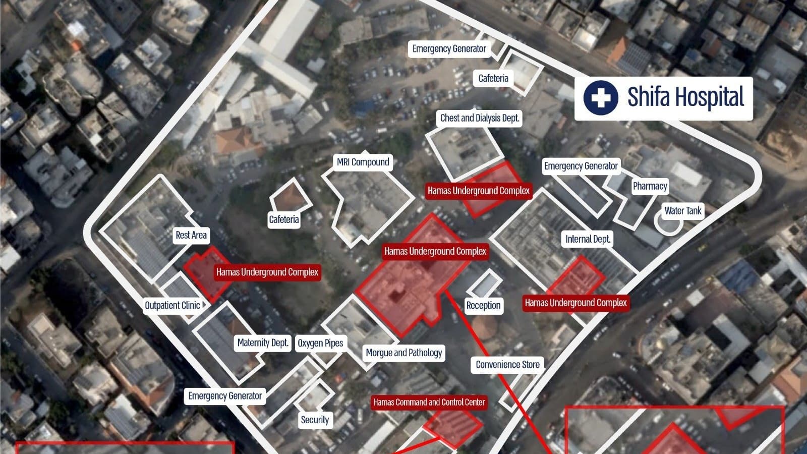 Israeli military raid continues on al-Shifa hospital, weapons found