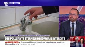 Polluants éternels: "Lorsqu'il n'est pas possible de se passer de ces composés, il est nécessaire de mettre un principe de pollueur / payeur"Explique Yannick Neuder, ministre de la Santé