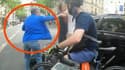 Sandrine Rousseau intervient lors d'une bagarre entre un chauffeur de taxi et un cycliste