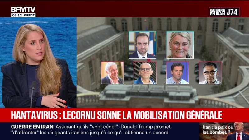 Sébastien Lecornu a reçu des épidémiologistes à Matignon pour faire le point sur l'hantavirus