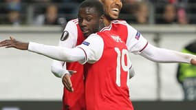 Nicolas Pépé et Pierre-Emerick Aubameyang