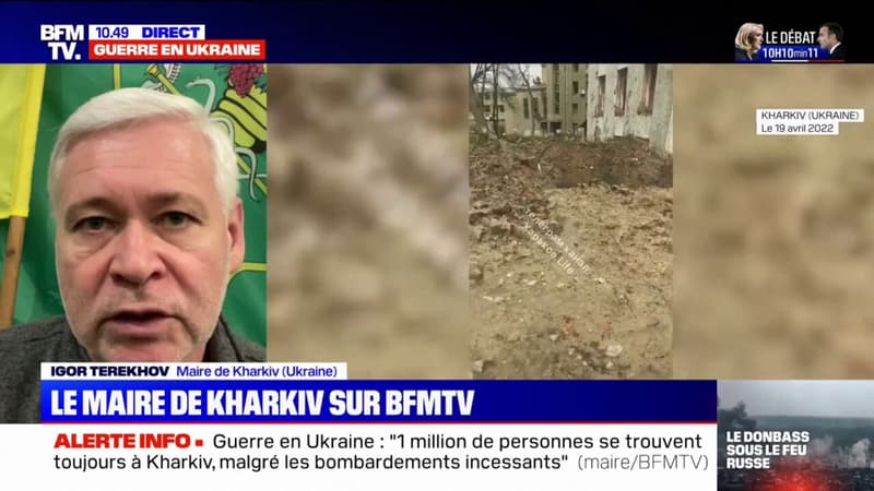 Guerre en Ukraine: selon le maire de Kharkiv, 