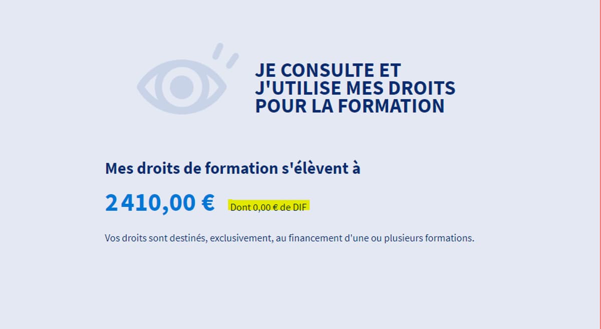Votre Solde Formation Cpf Arrive à échéance Des millions de Français risquent de perdre des centaines d'euros de
