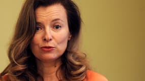 Valérie Trierweiler, ici en Inde le 27 janvier, n'a pas apprécié un récent article du Monde.