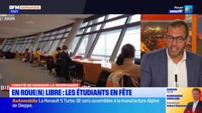 Rouen: une tyrolienne rue Jeanne d'Arc à Rouen ce week-end pour l'événement "En Roue(n) libre"