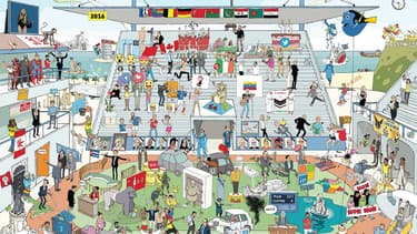 "1 année - 1 dessin" - Pleine page