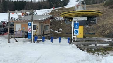 La station de ski Grand Puy, dans les Alpes, en 2022 (photo d'illustration)