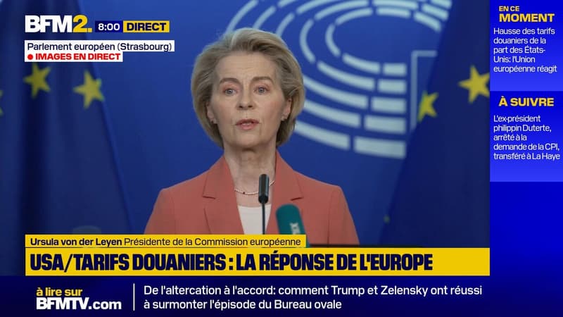 Droits de douane aux États-Unis: l'Union européenne va riposter dès le 1er avril