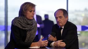 Florence Hardouin et Noël Le Graët