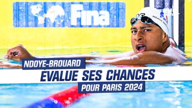 Paris 2024 / Natation : "Plus de chances sur le 200m que sur le 100" estime Ndoye-Brouard