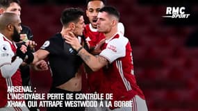 Arsenal : L'incroyable perte de contrôle de Xhaka qui attrape Westwood à la gorge 