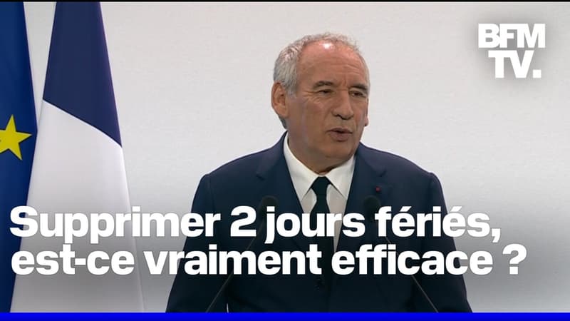 Combien pourrait rapporter à l’État la suppression de deux jours fériés? thumbnail