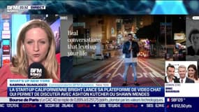 What's up New York : La start-up californienne Bright lance sa plateforme de video chat qui permet de discuter avec Ashton Kutcher ou Shawn Mendes - 04/04