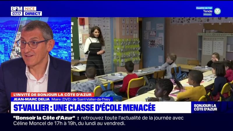 Saint-Vallier-de-Thiey: le maire se mobilise contre la fermeture d'une classe 