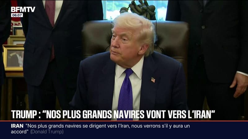 Face à l’Iran, Trump évoque le dialogue sans renoncer à la force