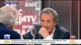 "Je suis inquiet comme beaucoup de Français", a estimé Dominique de Villepin 