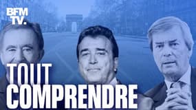 Bernard Arnault, Arnaud Lagardère et Vincent Bolloré