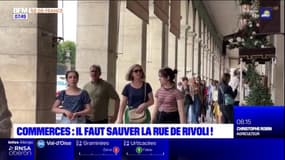 Paris: les commerçants se mobilisent pour sauver la rue de Rivoli