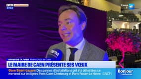 "En 2025, on va maintenir le cap": Aristide Olivier, maire de Caen, présente ses voeux pour la nouvelle année