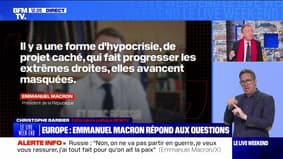 Europe : Emmanuel Macron répond aux questions - 11/05