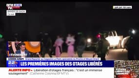 Les premières images des otages libérés ce lundi par le Hamas