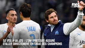 52 pts à la J25 : l'OM (presque) assuré d'aller directement en Ligue des champions