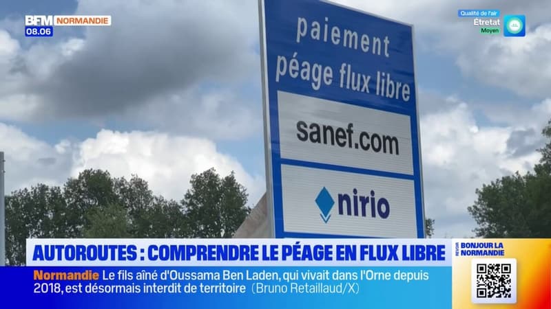 Eure: le péage de l'A13 à Heudebouville passe en flux libre