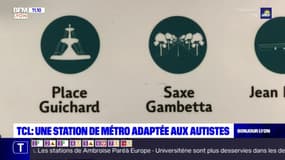Lyon: une station de métro réaménagée pour faciliter la vie des personnes autistes