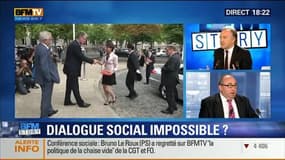 BFM Story: Pourquoi le dialogue social est-il impossible en France ? - 07/07