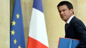 Le Premier ministre Manuel Valls à l'Elysée le 27 juillet 2016.