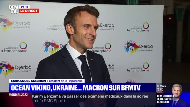 Emmanuel Macron: « La France a posé sa candidature, qui a été acceptée en fin de journée, pour organiser le Sommet de la francophonie en 2024 »