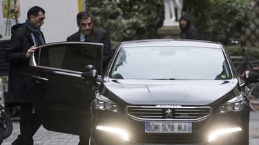 François Fillon, peu avant sa conférence de presse, ce lundi 6 février 2017