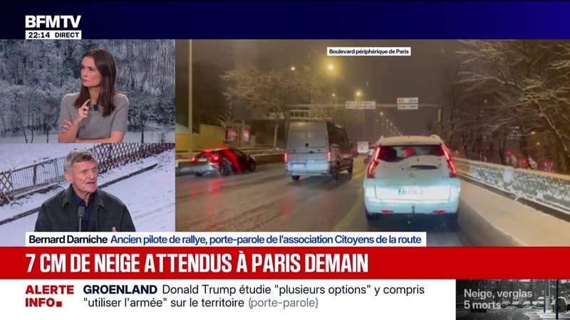 Où et quand va-t-il neiger demain ? - 06/01