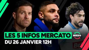 Xabi Alonso, Kurzawa, Maupay… les infos mercato du lundi 26 janvier