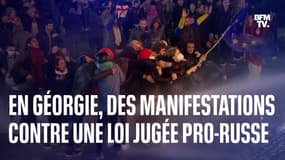 En Géorgie, de violentes manifestations contre une loi jugée pro-russe