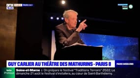 Paris Go : Guy Carlier au théâtre des Mathurins à Paris - 05/02
