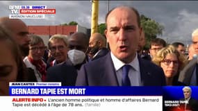 Jean Castex rend hommage à Bernard Tapie: "La première image qui me vient, c'est celle du combattant"