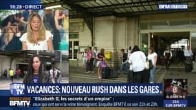 Vacances: nouveau rush dans les gares