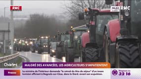 Malgré des avancées, les agriculteurs s'impatientent