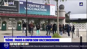 Le premier vaccinodrome parisien a ouvert ses portes ce mercredi à la Porte de Versailles