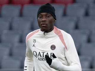 Randal Kolo Muani avec le PSG le 25 novembre 2024