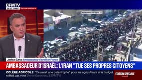 Israël "n'a pas l'intention de participer à une attaque ou d'attaquer directement" l'Iran, déclare l'ambassadeur d'Israël en France