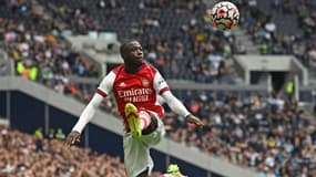 Nicolas Pépé avec Arsenal, le 8 août 2021.