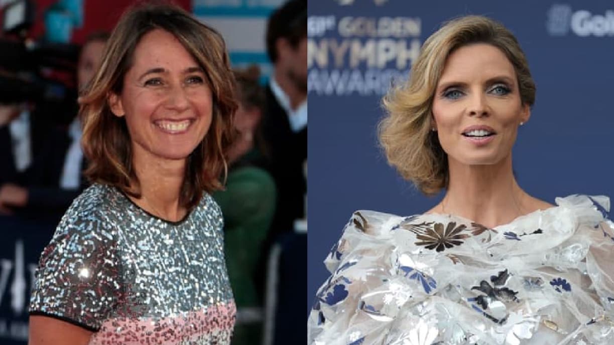 Alexia Laroche-Joubert et Sylvie Tellier.